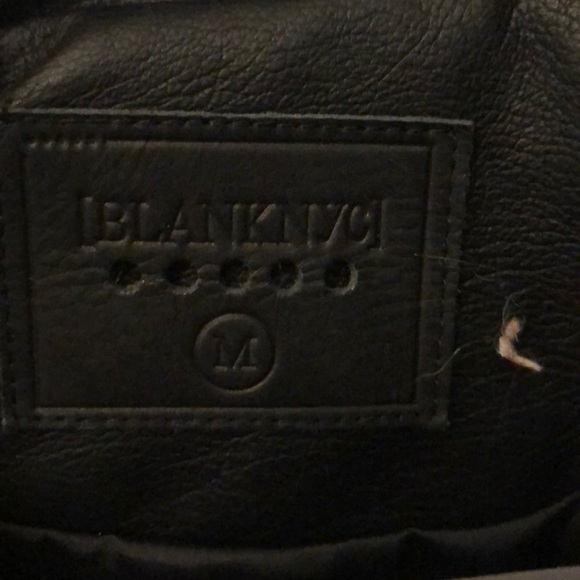 Blank NYC Motorcycle faux leather jacket - Picture 2 of 5